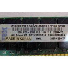 IBM 39M5811 39M5812 2Gb (2048Mb) DDR2 ECC Reg memory (Тольятти)
