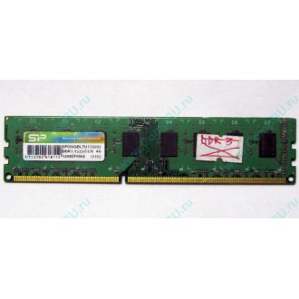 НЕРАБОЧАЯ память 4Gb DDR3 SP (Silicon Power) SP004BLTU133V02 1333MHz pc3-10600 (Тольятти)