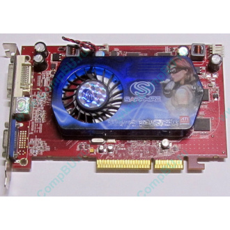 Б/У видеокарта 512Mb DDR2 ATI Radeon HD2600 PRO AGP Sapphire (Тольятти)